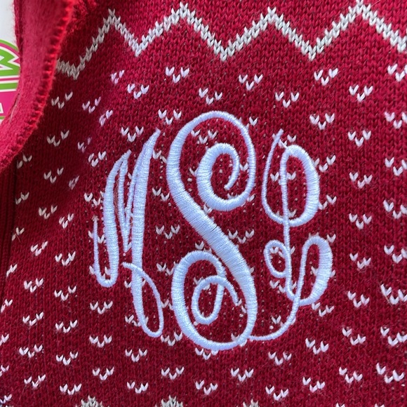 Marley lily small long sleeve holiday sweater - Picture 4 of 4